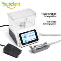 Youtodent laboratoire dentaire moteur électrique système d'alimentation en eau sans brosse LED micromoteur de pulvérisation d'eau interne 2000-40000 tr/min alimenté en courant alternatif