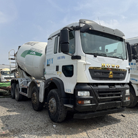 Camión Mezclador de Concreto HOWO 6x4 Usado, 336HP, Euro 5, Tanque Mezclador de Cemento para Proyectos de Construcción