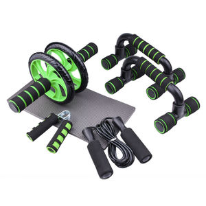 Juego <span class=keywords><strong>de</strong></span> <span class=keywords><strong>entrenamiento</strong></span> <span class=keywords><strong>de</strong></span> fuerza 5 <span class=keywords><strong>en</strong></span> 1, doble rueda Ab, mejor precio - Product Image 3