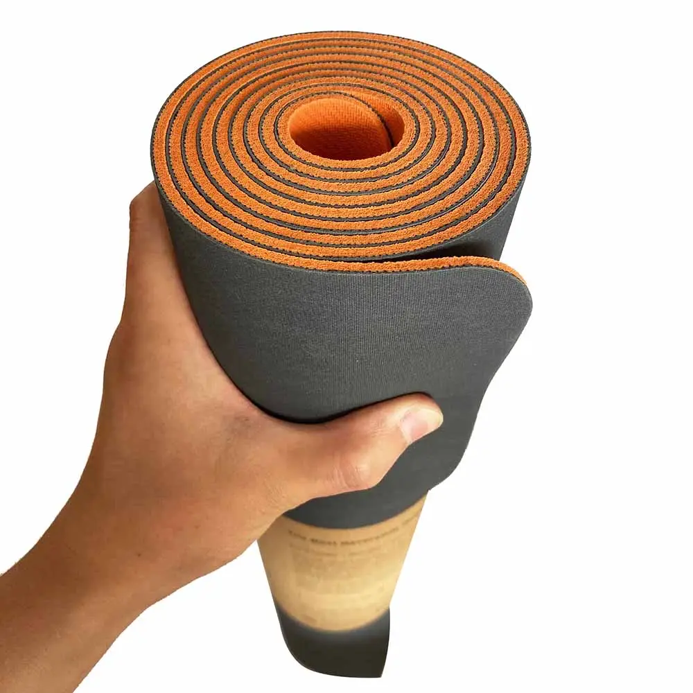 Nhà Máy Không Trượt Siêu Grip Jade Yoga Mat Phong Cách 5 Mét Dày Pvc Miễn Phí Bền Vững 100% Cao Su Tự Nhiên Yoga Mat