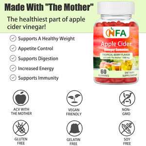 Complément Alimentaire OEM Gommes au Vinaigre de Cidre de Pomme avec Vitamine B, Betterave et Grenade pour Soutenir Naturellement le Métabolisme et la Digestion - Product Image 4