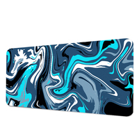 Le tapis de souris tourbillonnant xxxl tapis de souris à sublimation personnalisée base en caoutchouc naturel tapis de souris de jeu xxxl tapis de souris logo personnalisé