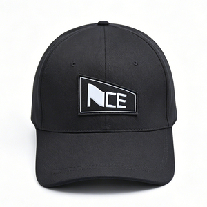 Premium Promotional Custom Logo Printed Mesh Structured Breathable <b>Black</b> <b>Baseball</b> <b>Cap</b> for Fashion Streetwear Sports - Product Image 2