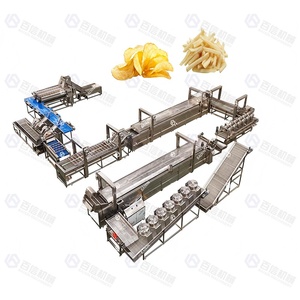 Vente chaude Ligne de production de frites surgelées semi-automatique à petite échelle Service mondial - Product Image 3