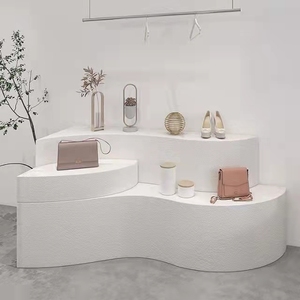 Mesa de Exhibición con Forma de Nube para Tienda de Ropa, Floristería, Zapatos y Accesorios, Stand de Exhibición, Mesa de Promoción - Product Image 4