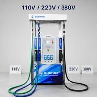 Distributeur de carburant Bluesky Uruguay - Pompe à essence certifiée CE FCC, anti-explosion, 5-55L/min, logo personnalisé, vente en gros, OEM, directement de l'usine