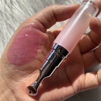 Emballage rose de marque privée, rehausseur de lèvres, applicateur métallique, gloss extrême pour repulper les lèvres
