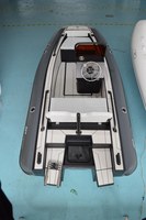 Bateau pneumatique GT390 390 cm Mehler en PVC avec coque en aluminium et console