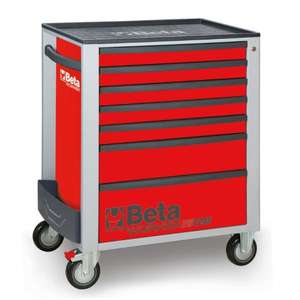 BETA - 024006220 Cabine roulante mobile avec sept tiroirs et un assortiment d'outils (235 pièces). ATELIERS ROLLING - Product Image 3
