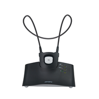 Écouteurs sans fil numériques 2,4 GHz pour TV, volume élevé pour seniors avec contrôle du son équilibré L/R, mode ambiant, batterie de rechange