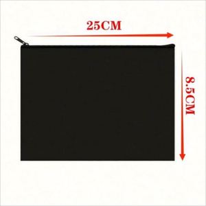 Wholesale <b>Plain</b> Organizer Custom Printed Logo Gift Pouch Pencil Cotton <b>Canvas</b> Toiletry Travel Makeup Cosmetic Bag - Product Image 2