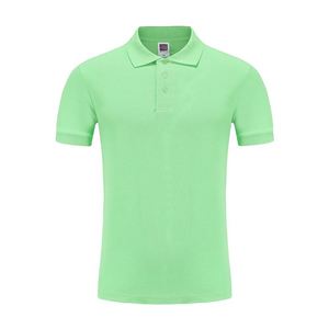 Design New Arrival Customised Logo Printing US Size 10 Spandex 90 Polyester Embroidered Restaurant Polo <b>Shirt</b> - Product Image 5