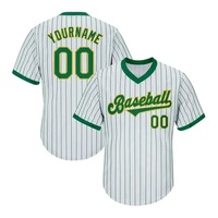 Seragam Baseball Ukuran Besar Pria Wanita Dewasa Custom Cetak Digital Bahan Polyester 100% Bernapas dengan Logo, Nama, dan Nomor Jahit