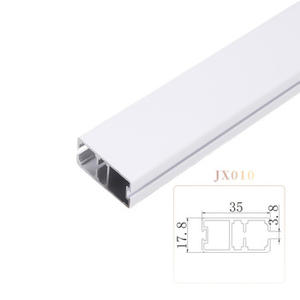 JX010 Produits les plus vendus Fourniture directe du fabricant Accessoires de stores à enrouleur <span class=keywords><strong>en</strong></span> gros Rail inférieur de rail inférieur - Product Image 3