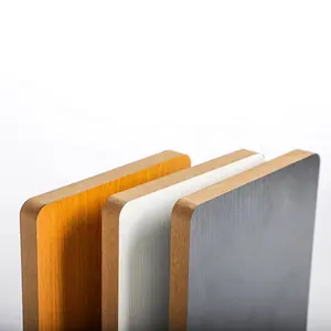 Custom Size Wood Grain Color Melamine Faced MDF for Furniture