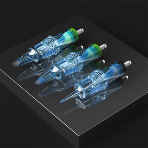 Cartouches d'aiguilles jetables en acier inoxydable pour maquillage permanent des sourcils, avec brume douce personnalisée pour un <span class=keywords><strong>ombrage</strong></span> parfait - Product Image 3