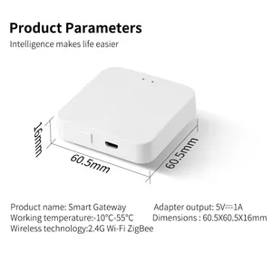 Tuya smart life APP Wifi Controle Sem Fio Roteador Inteligente Zigbee Gateway