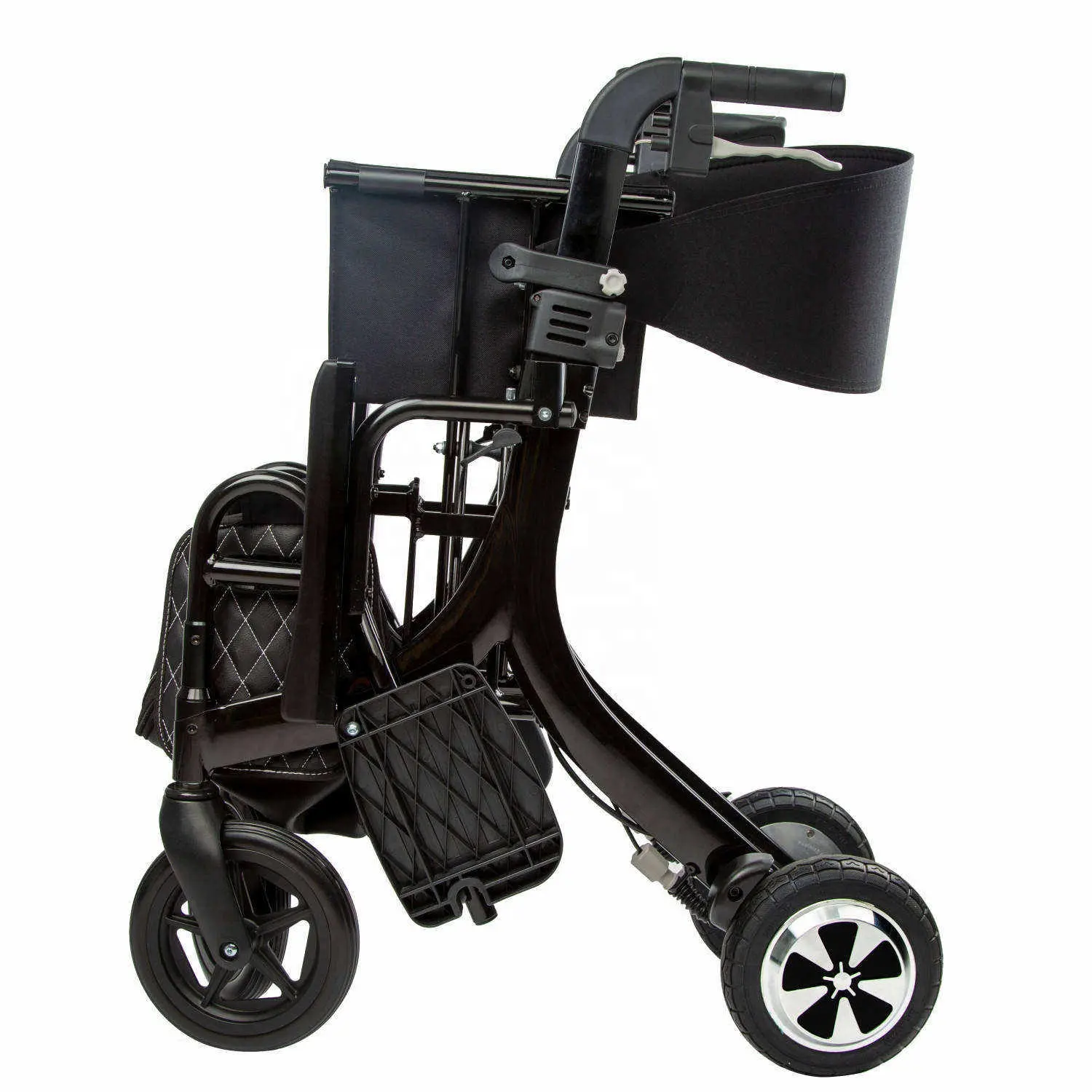 2023 New Arrival Outdoor Wheelchair Rollator Electric Rollator Walker With Seat 2 in 1 Driver Rollator Walker For The Elderly