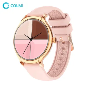 COLMI L10 Smartwatch Lady moda tasarım tam dokunmatik ekran 100 spor modları pil kadınlar akıllı saat
