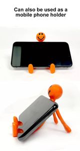 Ensemble de jouets en PVC pliable personnalisé promotionnel Man Fidget avec design souriant pour une utilisation unisexe - Product Image 4