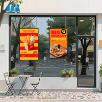 32 43 49 55 65 75 86 98 Zoll 3500cd Hochhelligkeits-Fensterdisplay LCD Digital Signage Semi-Outdoor Werbebildschirm für Geschäfte
