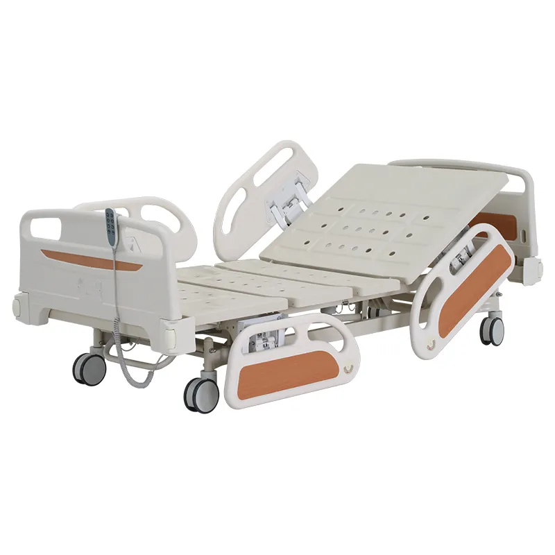 Muebles cama de hospital clinica Cuidado del Hogar cama de enfermería acero paciente manual eléctrico cama de hospital para la venta