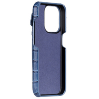 Étui de téléphone en cuir de vachette de luxe effet crocodile Painting Edge, coque personnalisée pour iPhone 15 Pro avec sangle, fabrication de coques de téléphone