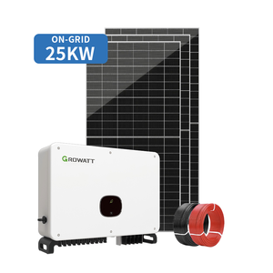 Sistema Solar Híbrido de 20 kVA Fuera de la Red, Sistema Solar Completo de 15 kW con Batería de Litio de 10 kVA, Sistema de Paneles Solares para el Hogar de 5 kW y 6 kW - Product Image 1