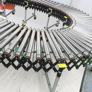 Yerçekimi rulo esnek konveyör bant endüstriyel konveyör rulo taşınabilir akıllı paslanmaz çelik kamyon yük konveyör bant - Product Image 5