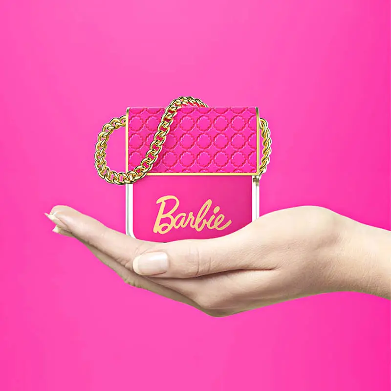 Amazon hot sale Girls love gifts cute Barbie bags power banks compact and portable mobile phone charging mobile power bank