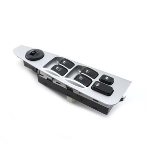 Interruptor de Ventana para Kia Cerato 93570-2F200, Panel Plateado, 2003-2009, Control Eléctrico Automático - Product Image 1