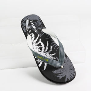 Tongs d'extérieur pour hommes toutes saisons, légères, à plateforme, imprimées, avec empeigne <span class=keywords><strong>en</strong></span> EVA, semelle intermédiaire <span class=keywords><strong>en</strong></span> PVC, souples, antidérapantes et à séchage rapide - Product Image 5