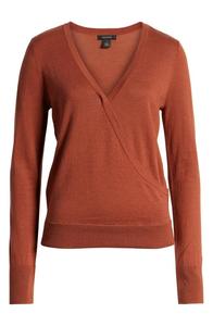 Nouvel arrivage Pull à col en V personnalisé Cardigan d'hiver long et élégant pour dames de taille supérieure Tricots décontractés de décoration en dentelle - Product Image 6