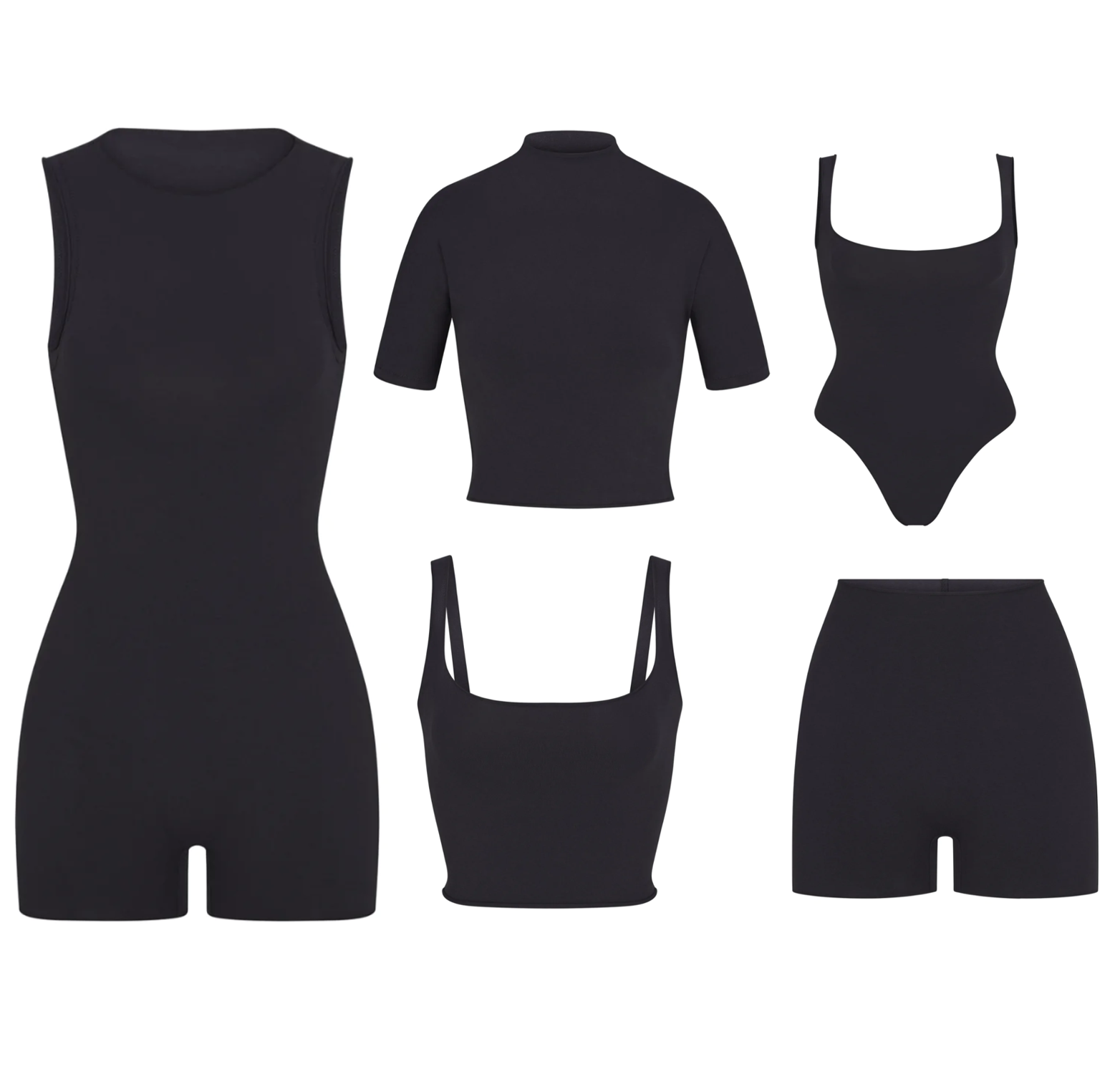 Quần Áo Thương Hiệu Cao Cấp Vải Cotton Spandex 2023 OEM Bộ Quần Áo Dài Tay Áo Yếm Áo Hai Dây Áo Liền Quần Có Quần Đùi Bộ Đồ Mặc Nhà 2 Món