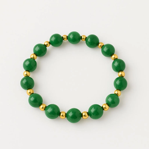<span class=keywords><strong>Collar</strong></span> de Cristal con Cuentas de Aluminio Sólido y Detalles en Oro, Elegante Regalo para Mascotas, <span class=keywords><strong>Collar</strong></span> de <span class=keywords><strong>Jade</strong></span> para Perros y Gatos - Product Image 2