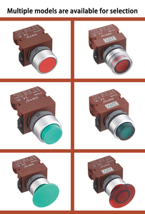 Cntd 22mm dài xử lý núm 6A/16A 250VAC tự khóa <span class=keywords><strong>mini</strong></span> Vòng tạm thời pushbutton chuyển Nhựa/Kim loại 1NO/2NO c2snl - Product Image 4