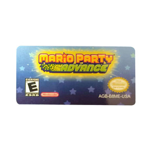 Pegatinas de cartucho de videojuegos Marlo & Luigi Superstar Saga Kart Super Circuit Party Advance vs. <span class=keywords><strong>Donkey</strong></span> <span class=keywords><strong>Kong</strong></span> para GBA <span class=keywords><strong>Gameboy</strong></span> - Product Image 4