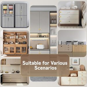 Veldor Vàng Hiện Đại Chống Trộm Quảng Trường Mật Khẩu Khóa 180 Xoay Cho Nhà Văn Phòng Đồ Nội Thất-Kẽm Hợp Kim Phù Hợp Cho Tủ Ngăn Kéo - Product Image 6