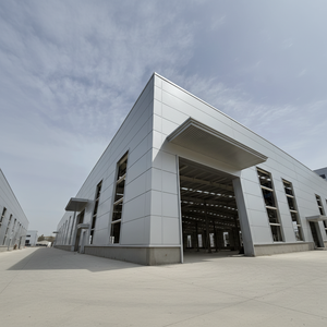 Oferta Especial: Taller Prefabricado de Estructura de Acero, Soportes de Acero Resistentes para una Construcción Industrial Eficiente - Product Image 1