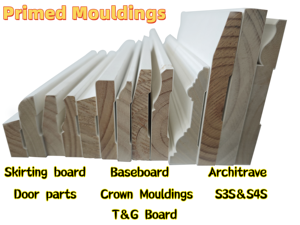 Factory Price <strong>Wood</strong> Mdf <strong>Mouldings</strong> Modern Interior Decoration Moulds Waterproof Skirting Baseboard <strong>Moulding</strong> - Product Image 6