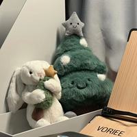 Nouveau produit Jelly Catt pour Noël : Couronne / Nœud de Noël amusant, Ornement de sapin de Noël, Décoration suspendue en peluche