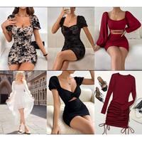 Nouvelle Collection 2026 : Vêtements Femme Mixtes – Robes, T-shirts, Chemises, Pantalons, Jupes – Stock d'Occasion de Chine