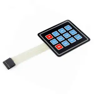 Shenzhen Supplier Membrane 4 * 3 MCU Extended Matrix Keyboard Module