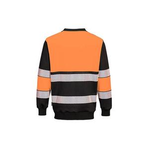 PORTWEST - PW376OBRL PW3 Sweat-shirt haute visibilité Classe 1 Orange/Noir-EAN 5036108391233 HI-VIS WORKWEAR - Product Image 2