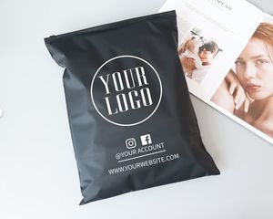 Ventas calientes Moda Multi Tamaño Impermeable Negro Esmerilado Zip Lock Bolsa de embalaje - Product Image 6