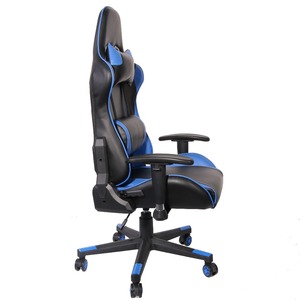 Bleu En Gros de Bureau De Siège de Voiture Chaise De Jeu Chaise de Jeu D'ordinateur pour <span class=keywords><strong>Gamer</strong></span> - Product Image 3
