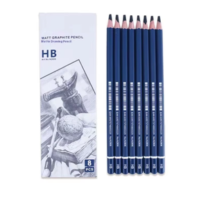 Bview Art HB 2B 4B 6B 8B 12B Set de crayons mats Crayon mat spécial pour le dessin pour les étudiants en art - Product Image 6