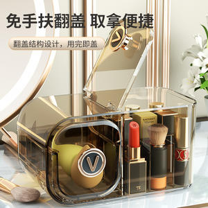 Caja de Almacenamiento de Cosméticos V Beauty, Transparente Blanca con Cajones, Organizador de Lápices Labiales, Soporte de Maquillaje para Escritorio - Product Image 5