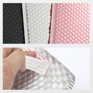 Tùy chỉnh in aluminized phim Poly Túi bong bóng 180gsm dày phim Laser Kim Loại Phong bì bưu phẩm tự niêm phong bong bóng bưu phẩm - Product Image 3