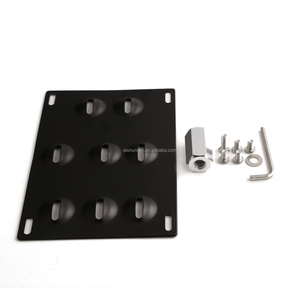 Soporte de marco de matrícula Soporte de montaje de gancho de remolque reforzado para parachoques delantero de coche Adaptador de matrícula universal - Product Image 4
